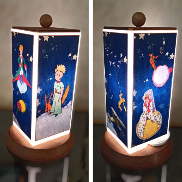 Lampada "Piccolo Principe" con carillon - immagine 2