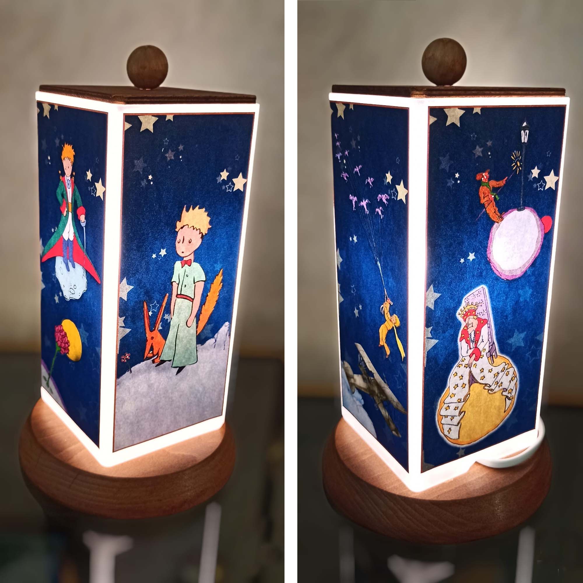 Lampada "Piccolo Principe" con carillon