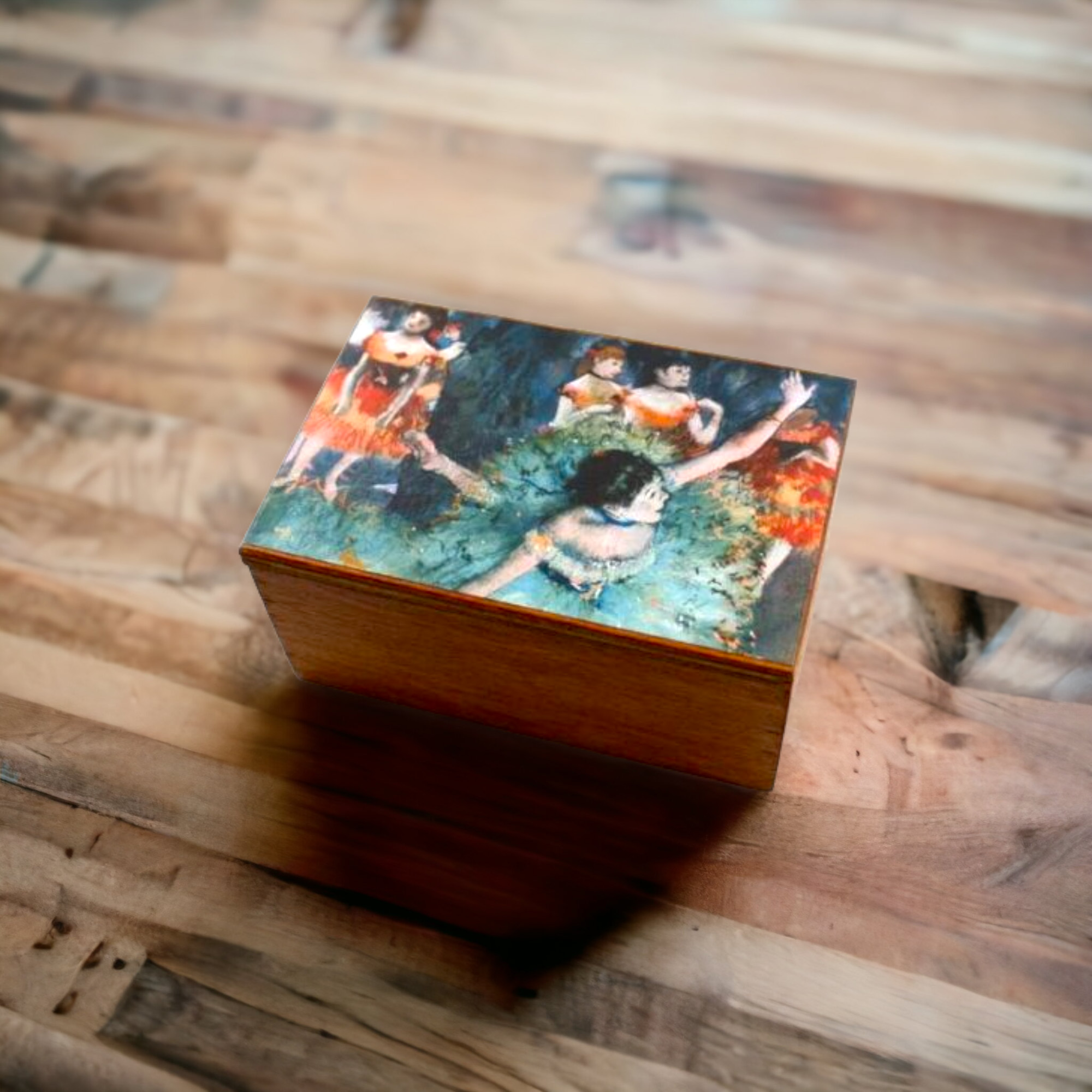 Carillon scatola portagioie "ballerine Degas"