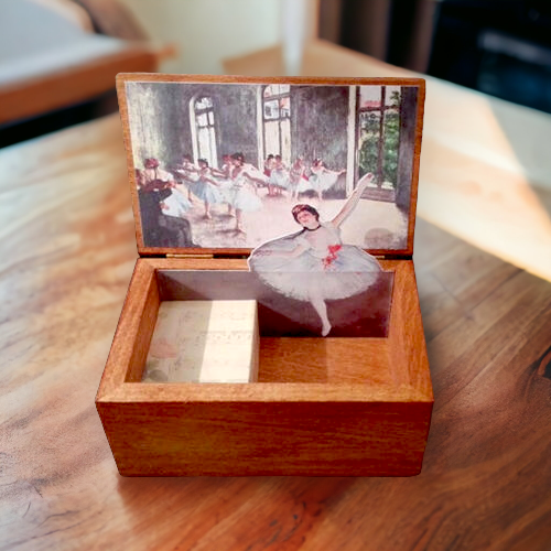 Carillon scatola portagioie “ballerine Degas”